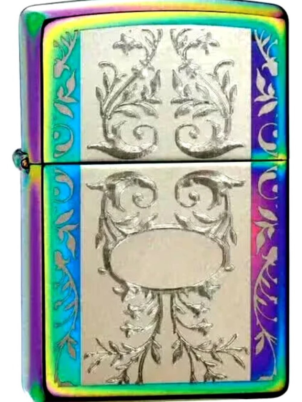 2009 Engraved Filigree Spectrum Zippo Lighter  The Zippo King 1